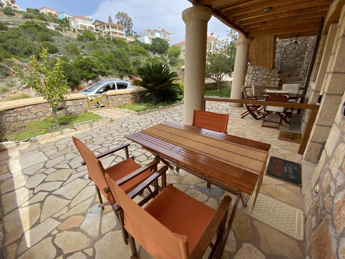 Two-Storey Mansion At The Sea Arkadiko Chorio Экстерьер фото
