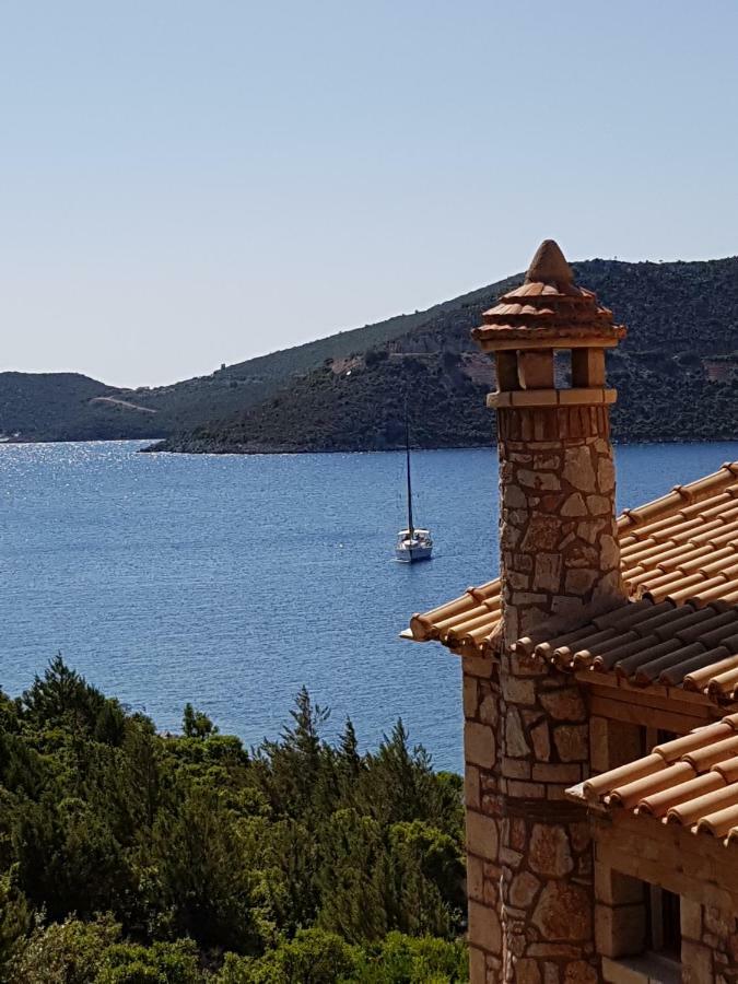 Two-Storey Mansion At The Sea Arkadiko Chorio Экстерьер фото